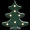 Northlight 8.75" Green Christmas Tree Marquee Wall Sign